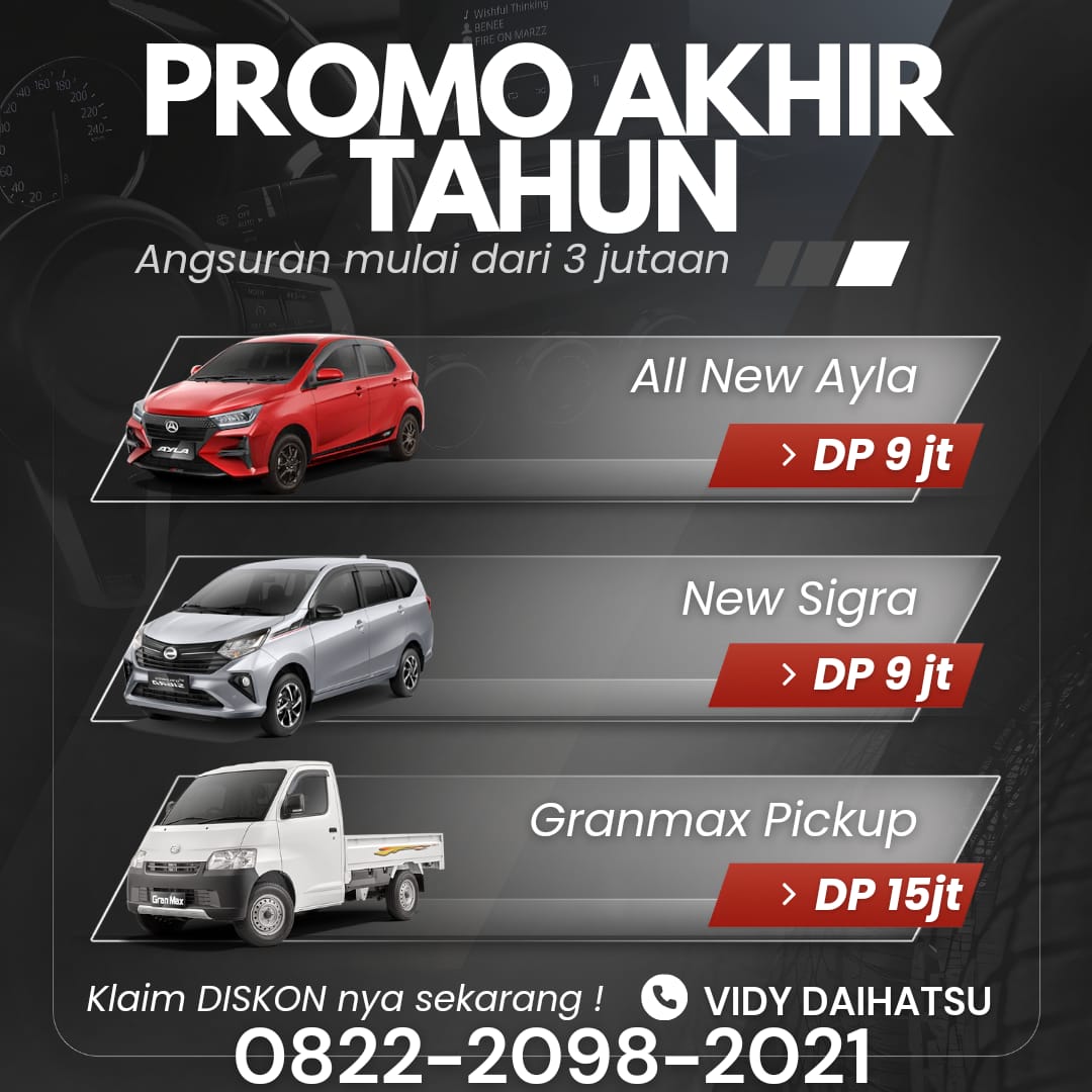 PROMO AKHIR TAHUN DAIHATSU TEGAL